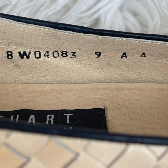 STUART WEITZMAN Women's Flat Tan & Black Shoes Size 8 - Picture 6 of 6